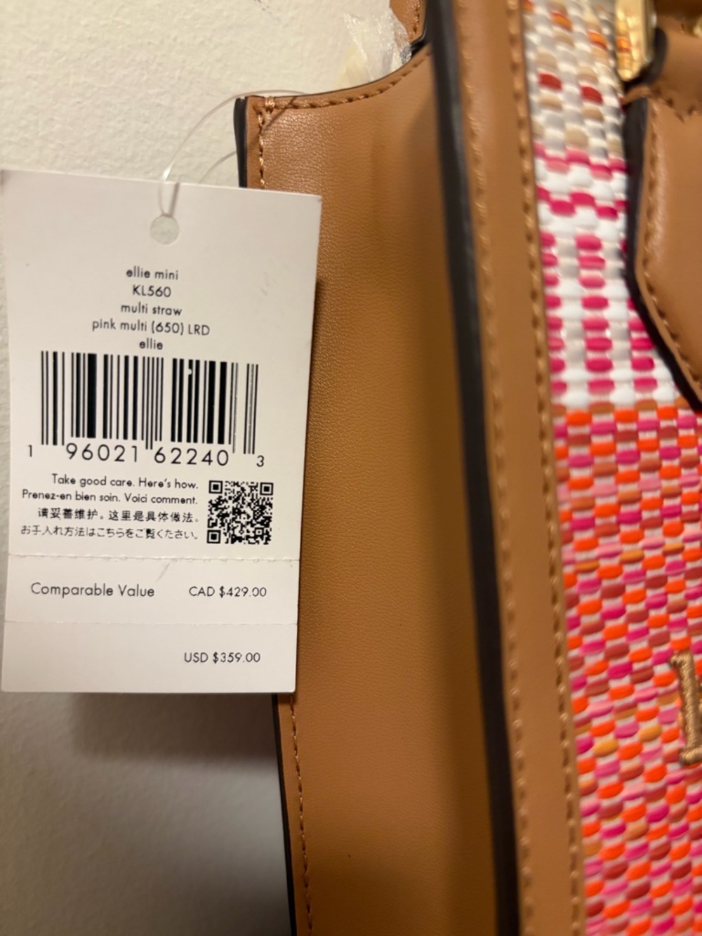 Kate Spade Limited Seasonal Ellie Mini Bag (Pink) - Picture 8 of 8